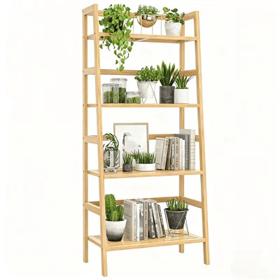 4 баскычтуу бамбук тепкич текчеси